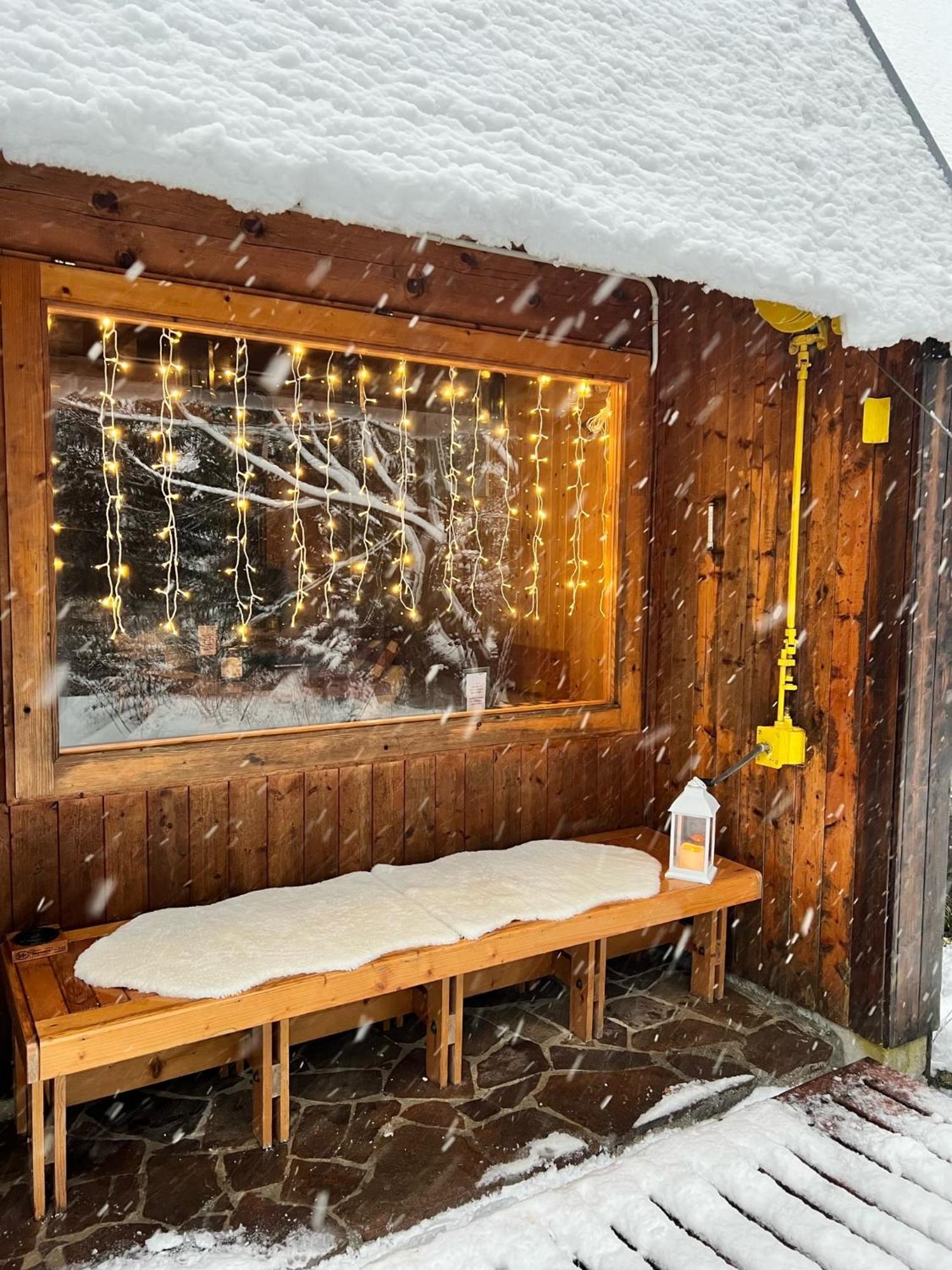 ~Chalet_Rifugio Tra I Boschi~ เซลลา เนเวีย ภายนอก รูปภาพ